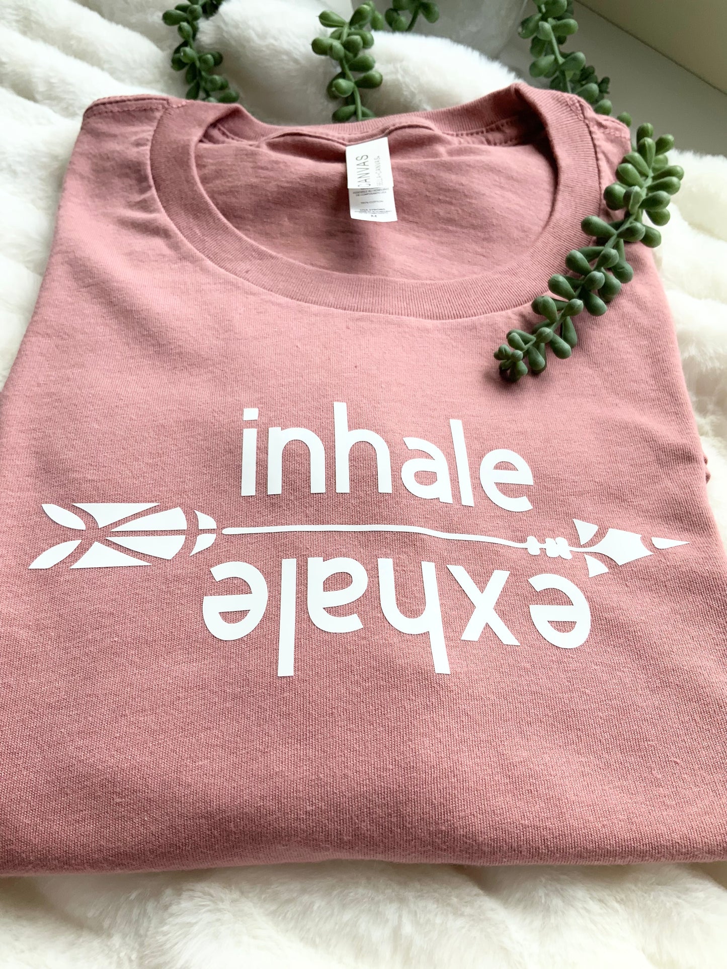 Inhale Exhale Short Sleeve T-Shirt