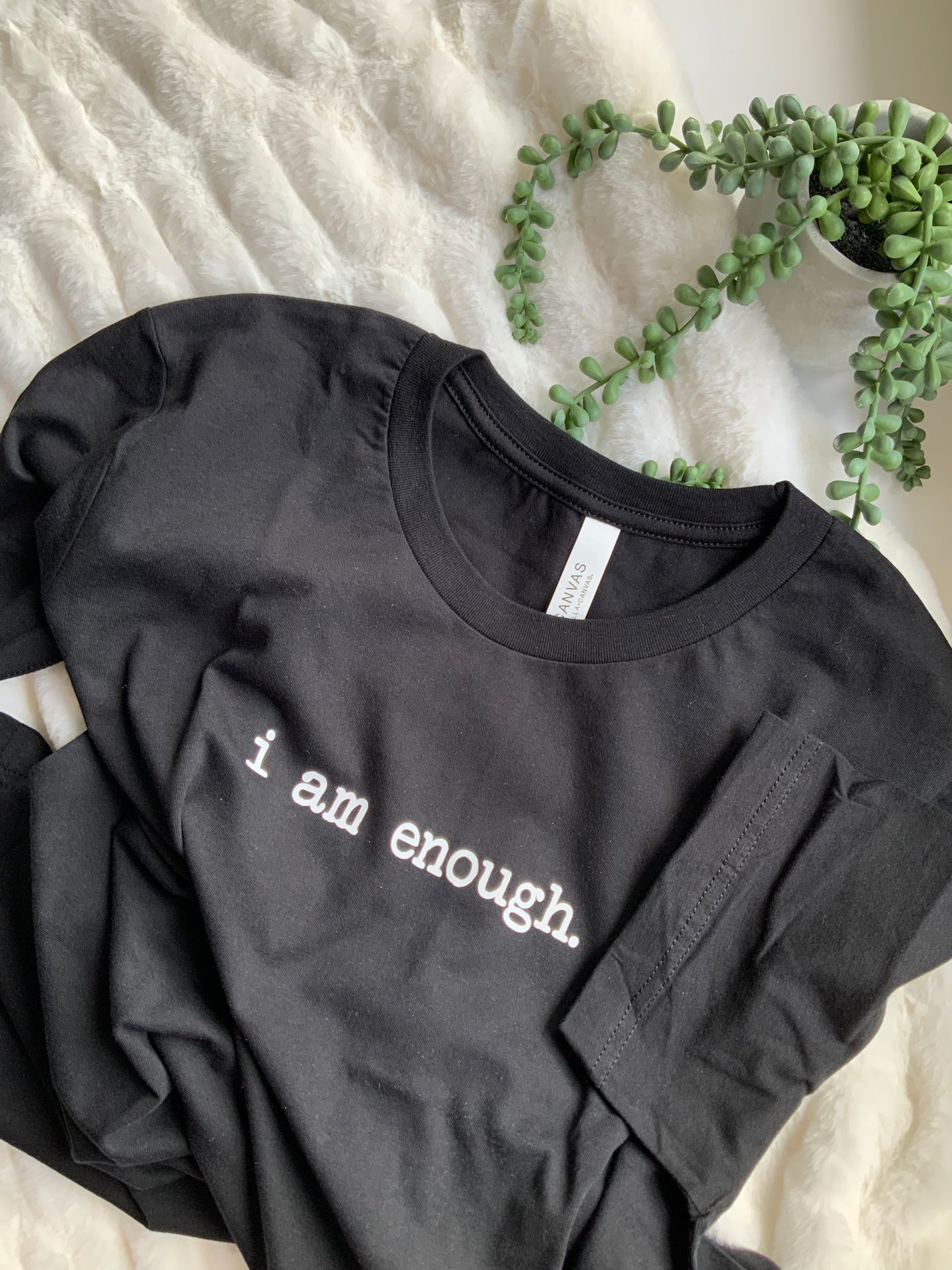 I Am Enough Short Sleeve T-shirt