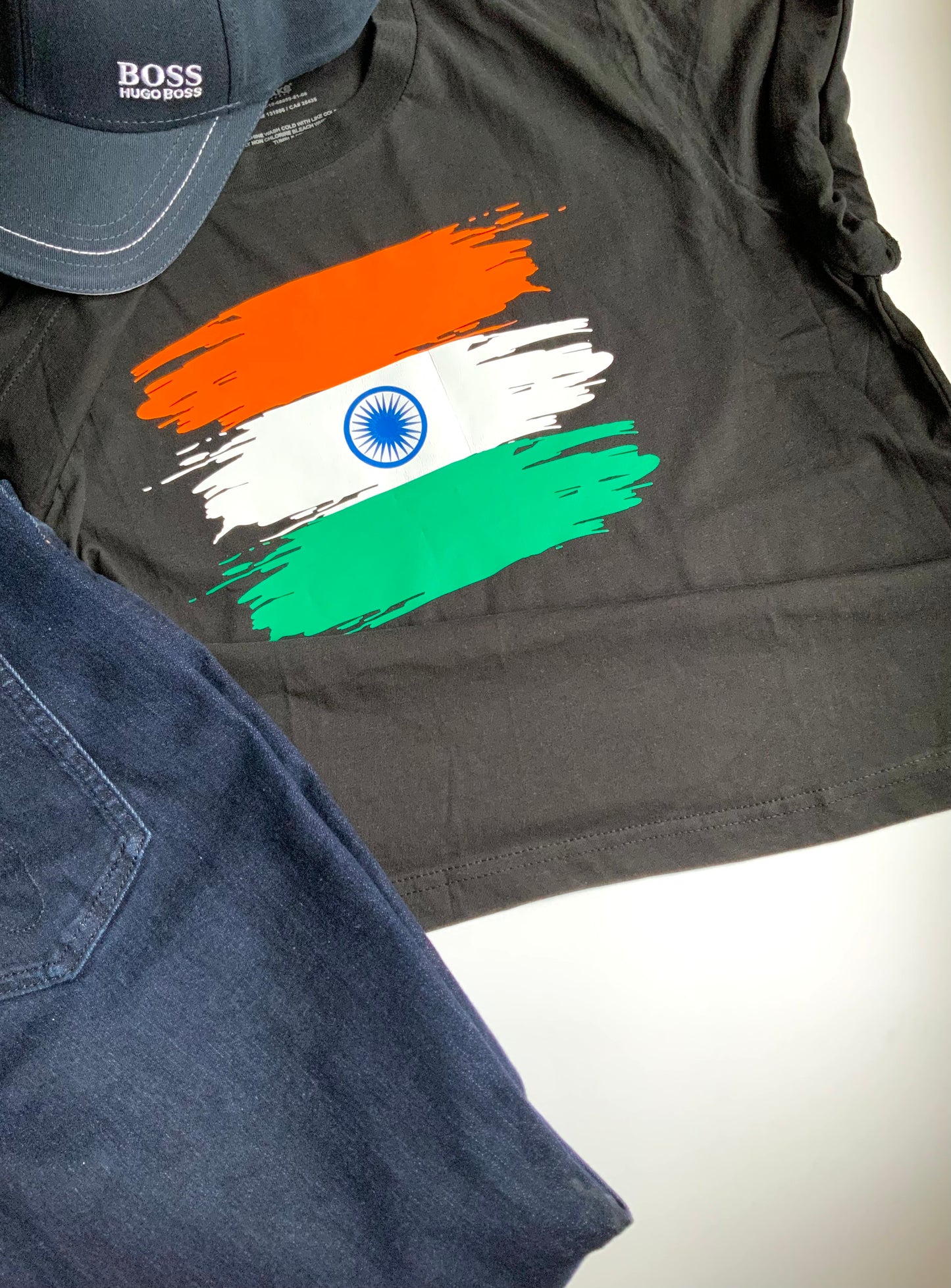 India Flag Short Sleeve T-Shirt