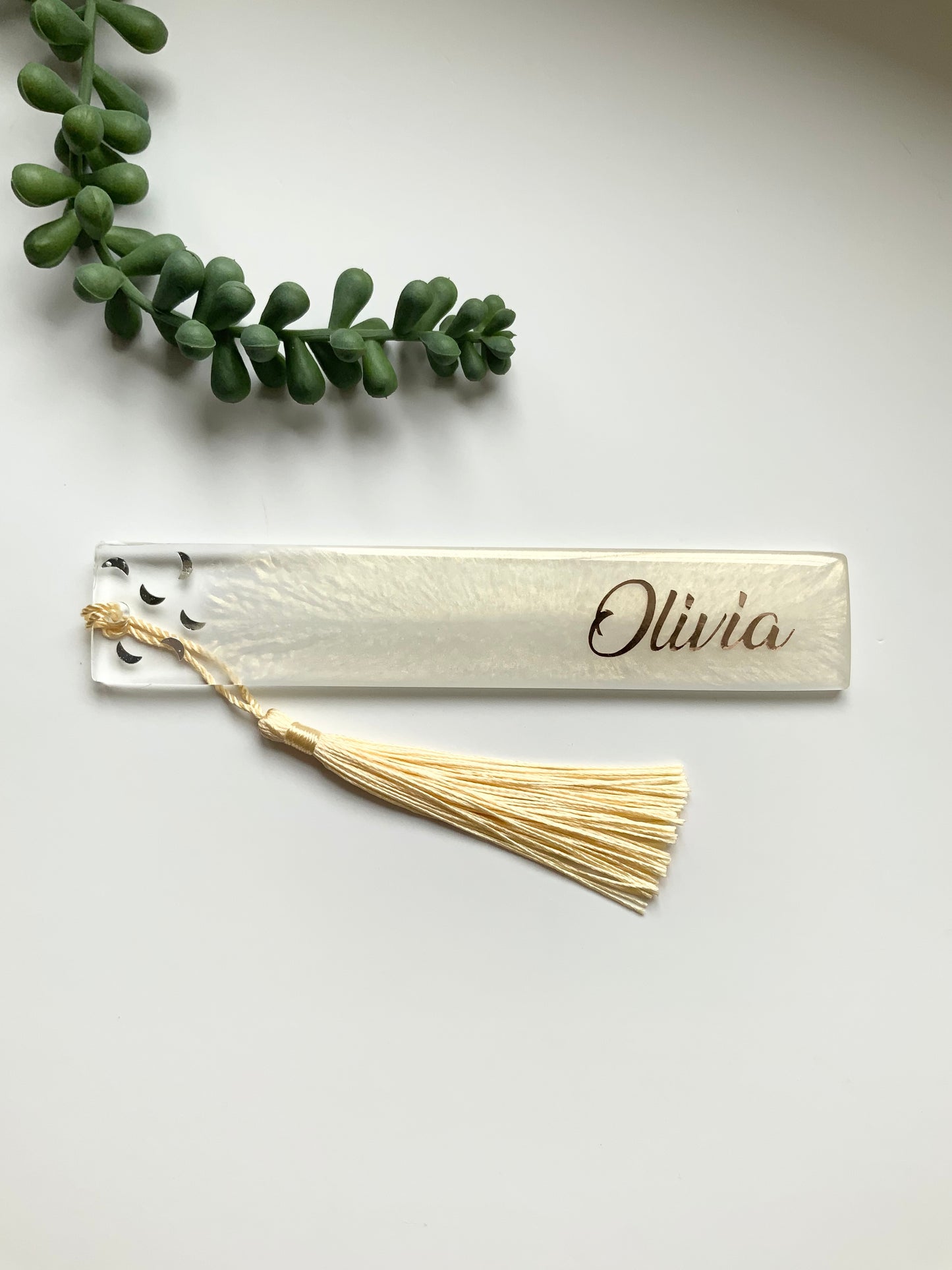 Resin Bookmark with Personalization